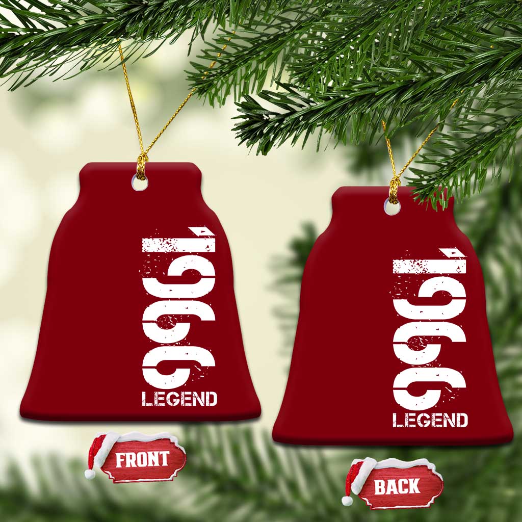 Vintage 1966 Legend Ceramic Ornament 60th Birthday Gifts Special Milestone TS11 Print Your Wear