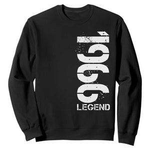 Vintage 1966 Legend Sweatshirt 60th Birthday Gifts Special Milestone TS11 Black Print Your Wear