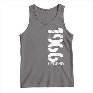 Vintage 1966 Legend Tank Top 60th Birthday Gifts Special Milestone TS11 Deep Heather Print Your Wear