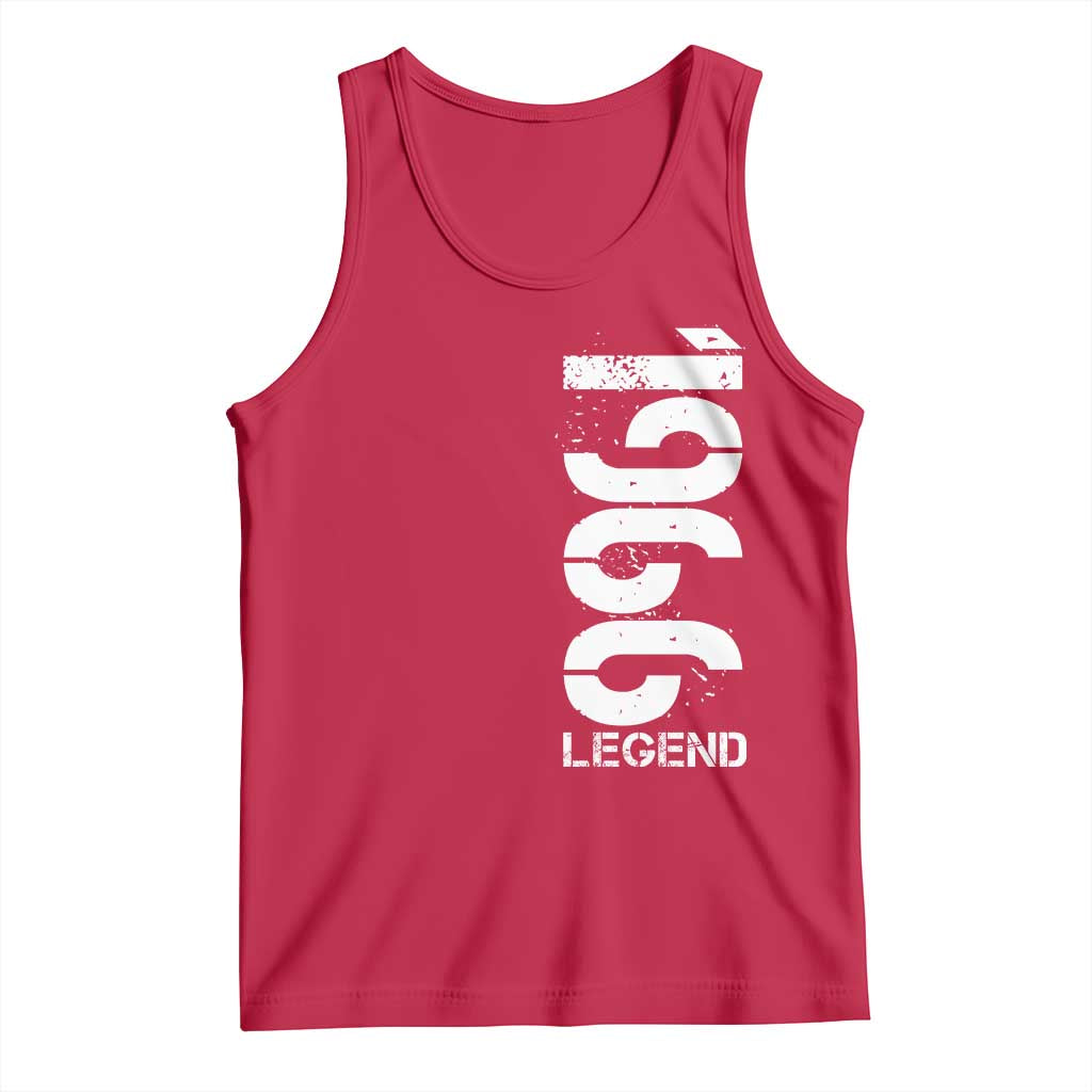 Vintage 1966 Legend Tank Top 60th Birthday Gifts Special Milestone TS11 Red Print Your Wear