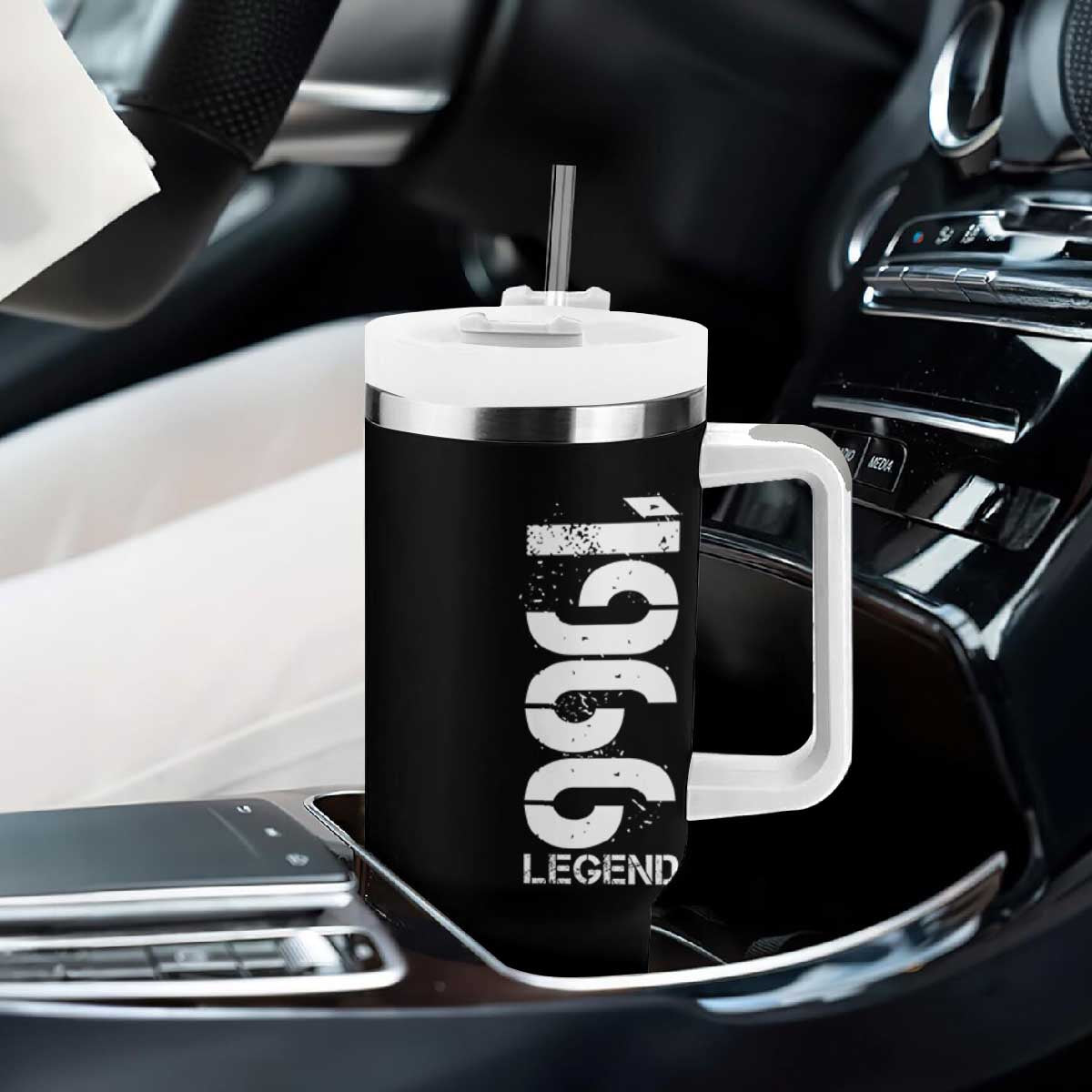 Vintage 1966 Legend Tumbler With Handle 60th Birthday Gifts Special Milestone TS11 Print Your Wear