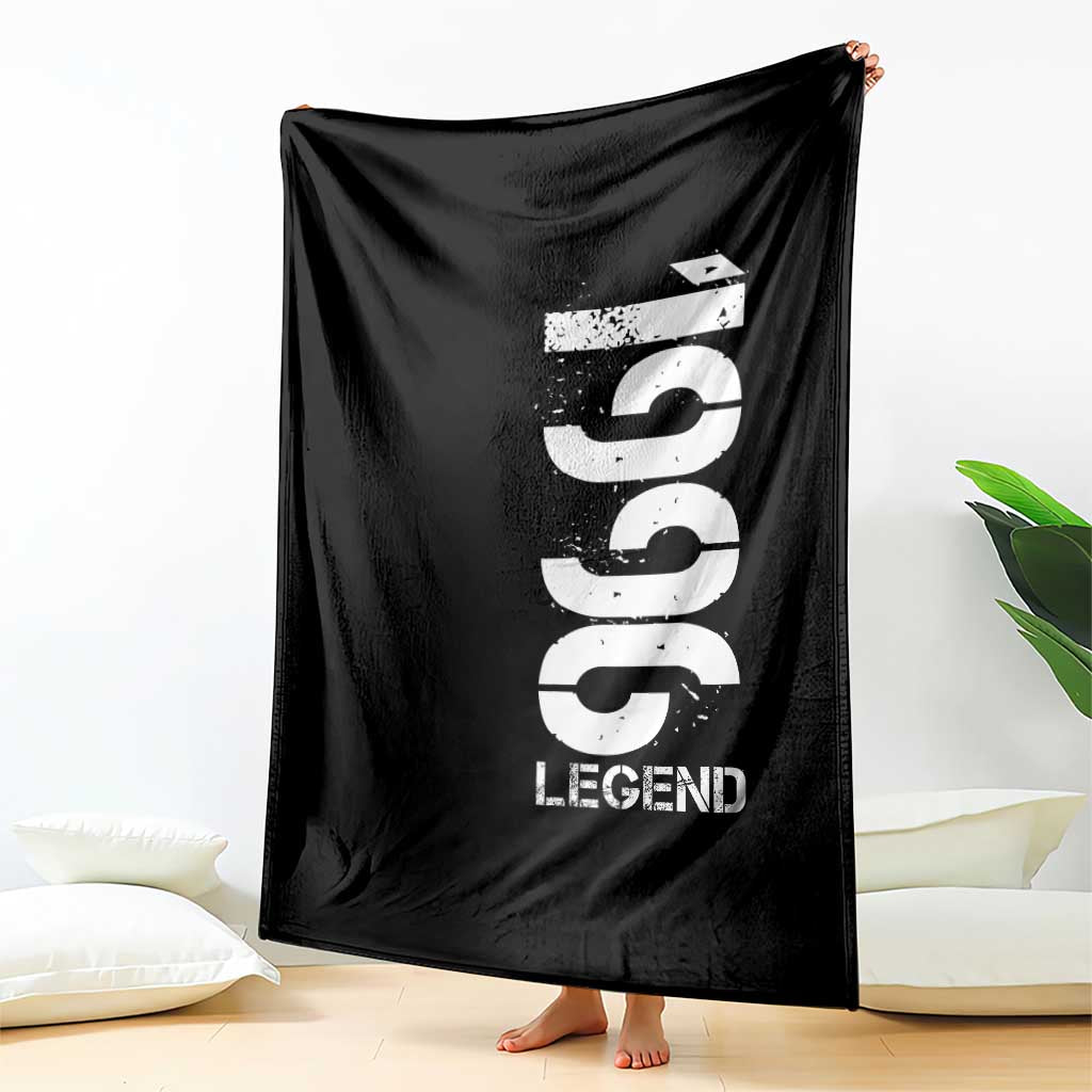 Vintage 1996 Legend Throw Blanket 30th Birthday Gifts Special Milestone TS11 Print Your Wear