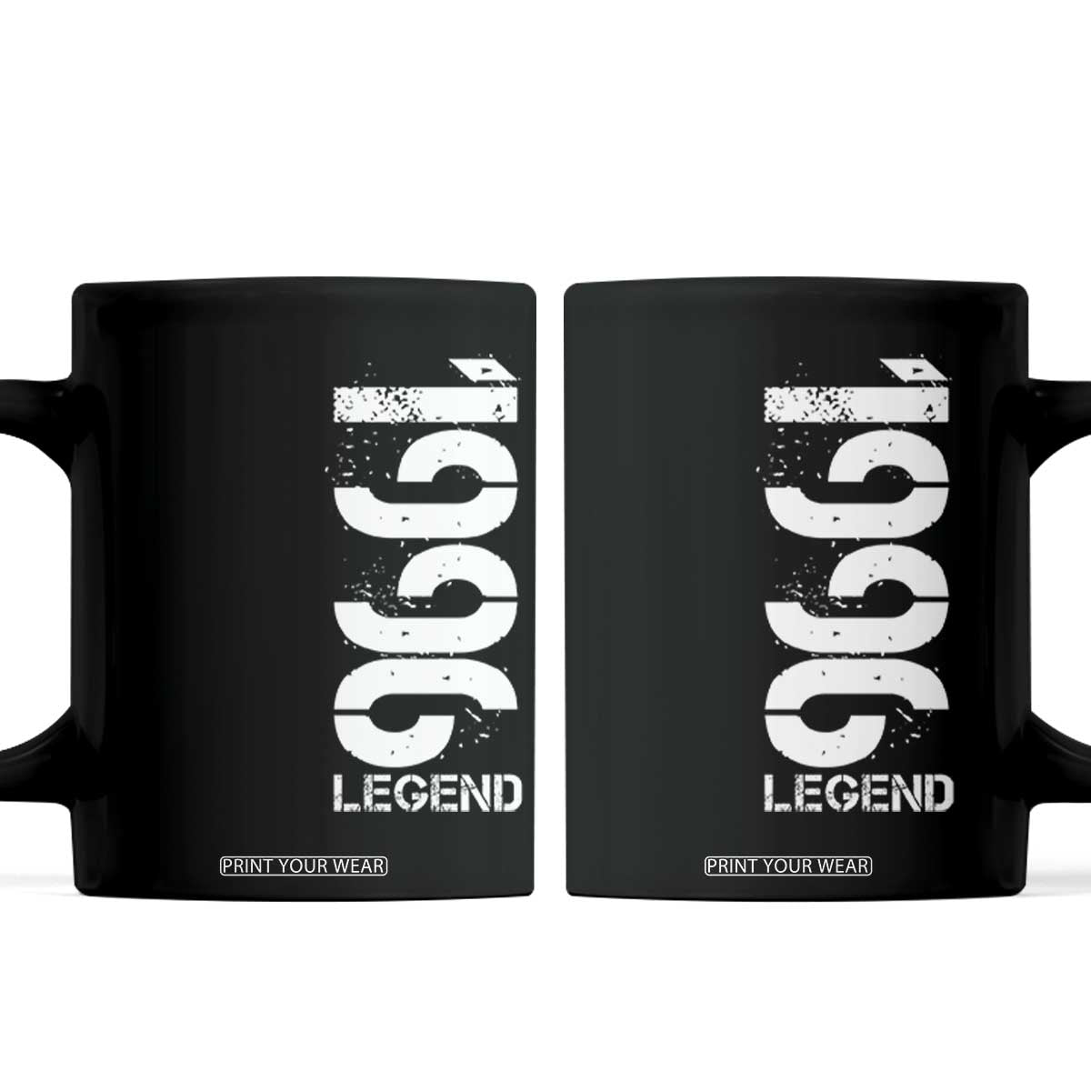 Vintage 1996 Legend Coffee Mug 30th Birthday Gifts Special Milestone TS11 Black Print Your Wear