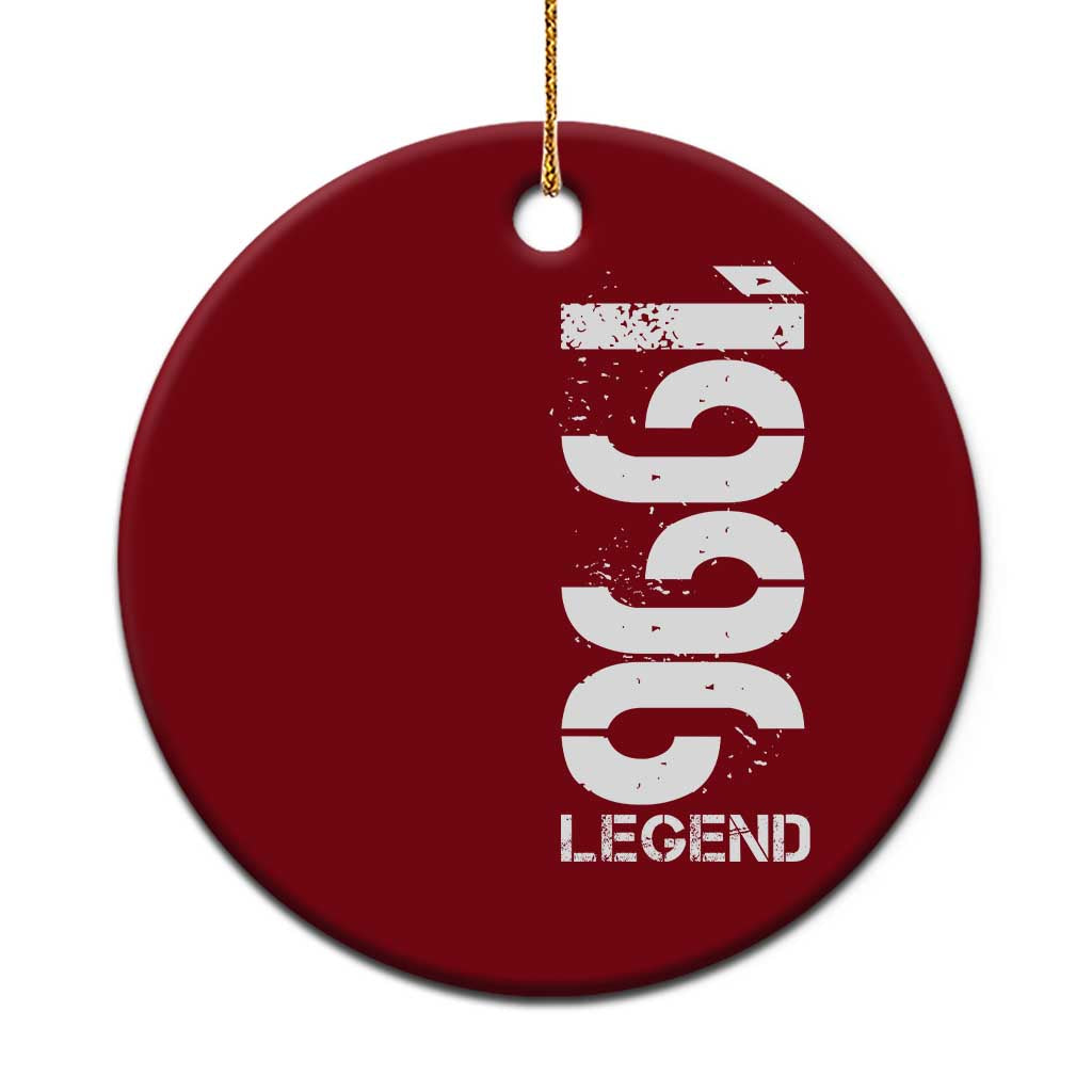 Vintage 1996 Legend Ceramic Ornament 30th Birthday Gifts Special Milestone TS11 1pc Red Print Your Wear