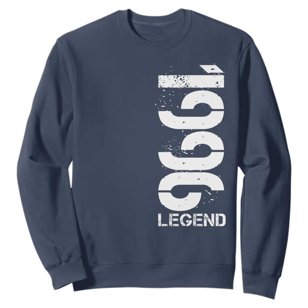 Vintage 1996 Legend Sweatshirt 30th Birthday Gifts Special Milestone TS11 Navy Print Your Wear