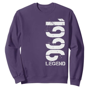 Vintage 1996 Legend Sweatshirt 30th Birthday Gifts Special Milestone TS11 Purple Print Your Wear