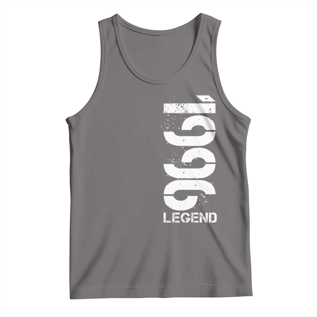 Vintage 1996 Legend Tank Top 30th Birthday Gifts Special Milestone TS11 Deep Heather Print Your Wear
