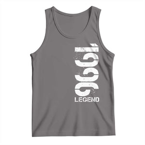 Vintage 1996 Legend Tank Top 30th Birthday Gifts Special Milestone TS11 Deep Heather Print Your Wear