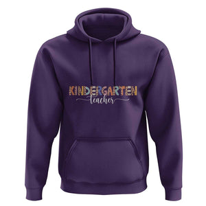 Kindergarten Teacher Hoodie First Day Of School Boho Style TS11 Purple Print Your Wear