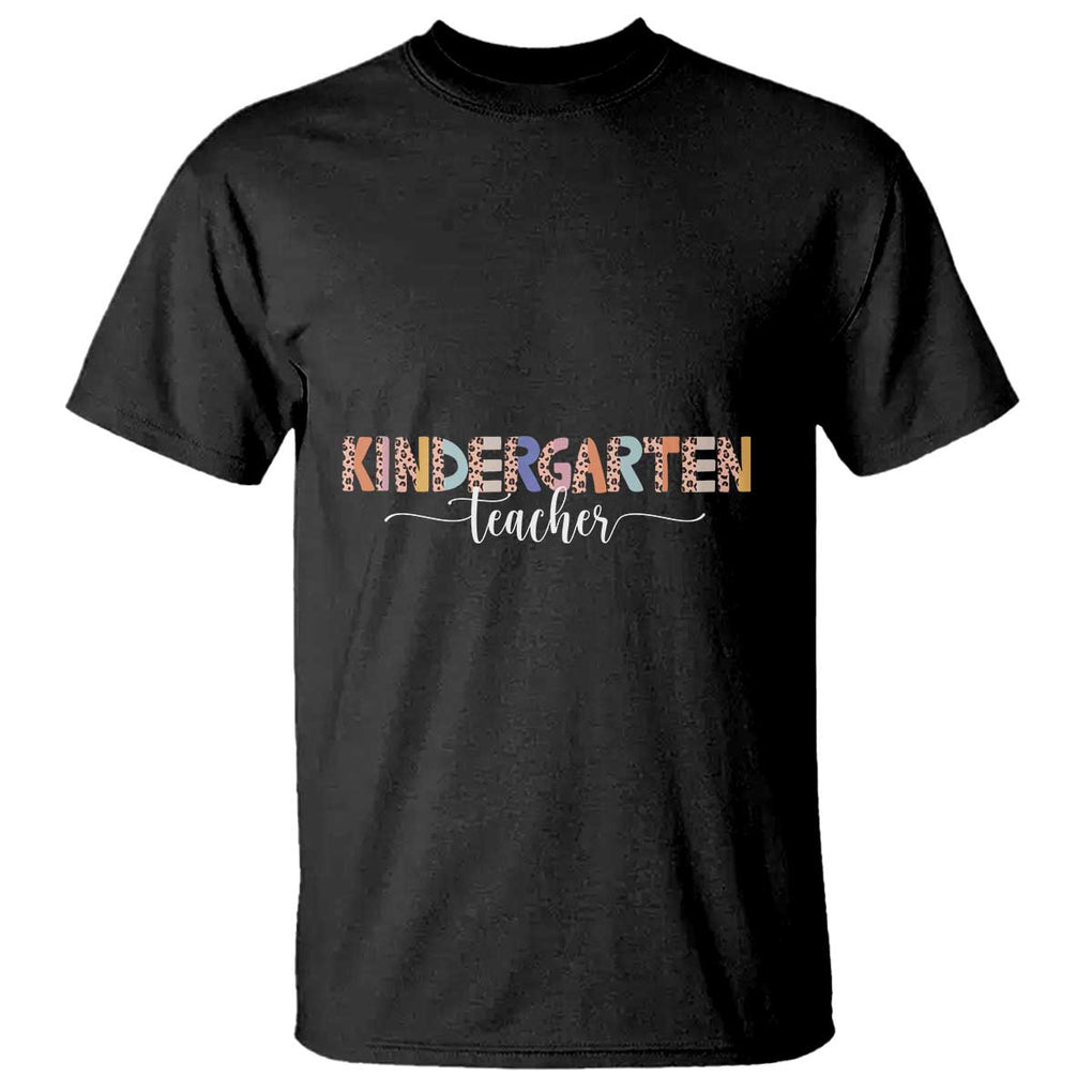 Kindergarten Teacher T Shirt First Day Of School Boho Style TS11 Black Print Your Wear