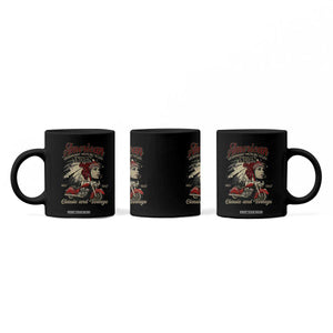 American Legendary Motorcycle Indian Chief Coffee Mug Classic And Vintage Bikers TS11 Print Your Wear
