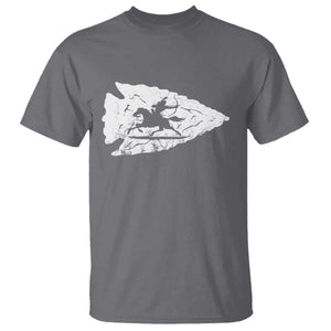 Arrowhead Hunter Indian Chief Relic Hunting Native American T Shirt TS11 Charcoal Print Your Wear