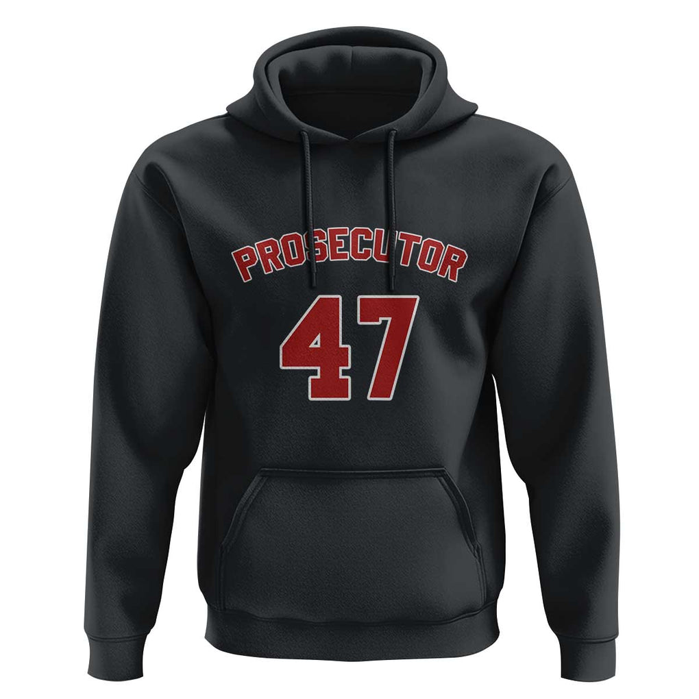 Harris Supporter Hoodie Prosecutor 47 Kamala For President Sport 2024 US Elections TS11 Black Print Your Wear