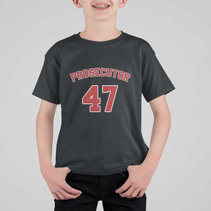 Harris Supporter T Shirt For Kid Prosecutor 47 Kamala For President Sport 2024 US Elections TS11 Black Print Your Wear