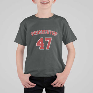 Harris Supporter T Shirt For Kid Prosecutor 47 Kamala For President Sport 2024 US Elections TS11 Dark Heather Print Your Wear