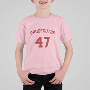 Harris Supporter T Shirt For Kid Prosecutor 47 Kamala For President Sport 2024 US Elections TS11 Light Pink Print Your Wear