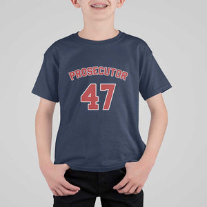 Harris Supporter T Shirt For Kid Prosecutor 47 Kamala For President Sport 2024 US Elections TS11 Navy Print Your Wear