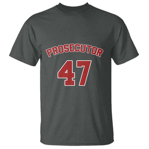 Harris Supporter T Shirt Prosecutor 47 Kamala For President Sport 2024 US Elections TS11 Dark Heather Print Your Wear