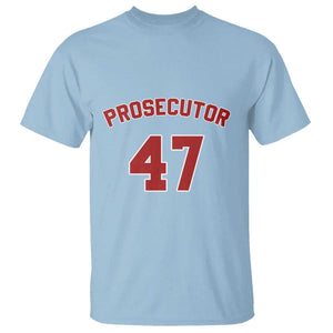 Harris Supporter T Shirt Prosecutor 47 Kamala For President Sport 2024 US Elections TS11 Light Blue Print Your Wear