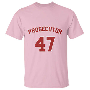 Harris Supporter T Shirt Prosecutor 47 Kamala For President Sport 2024 US Elections TS11 Light Pink Print Your Wear