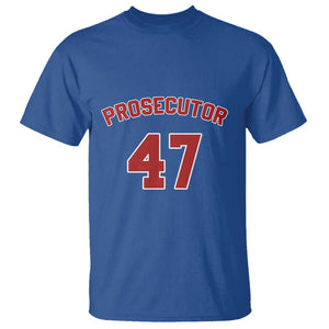 Harris Supporter T Shirt Prosecutor 47 Kamala For President Sport 2024 US Elections TS11 Royal Blue Print Your Wear