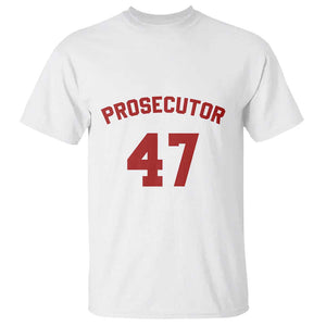 Harris Supporter T Shirt Prosecutor 47 Kamala For President Sport 2024 US Elections TS11 White Print Your Wear