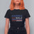 Harris Walz T Shirt For Women We're Not Going Back 2024 Kamala For President TS11 Black Print Your Wear