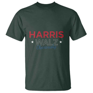 Kamala Walz Supporter T Shirt Harris Walz Obviously 2024 US Presidential Election Star TS11 Dark Forest Green Print Your Wear