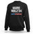 Harris Walz'24 Obviously Sweatshirt American Flag Kamala For President Election TS11 Black Print Your Wear