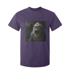 Funny Bigfoot Sasquatch Halloween The Grim Reaper T Shirt For Kid TS11 Purple Print Your Wear