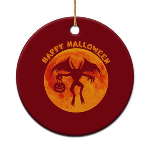 Funny Halloween Mothman Cryptid Creatures Ceramic Ornament TS11 1pc Red Print Your Wear