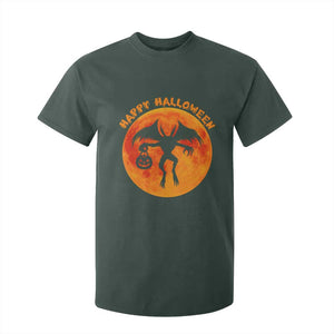 Funny Halloween Mothman Cryptid Creatures T Shirt For Kid TS11 Dark Forest Green Print Your Wear