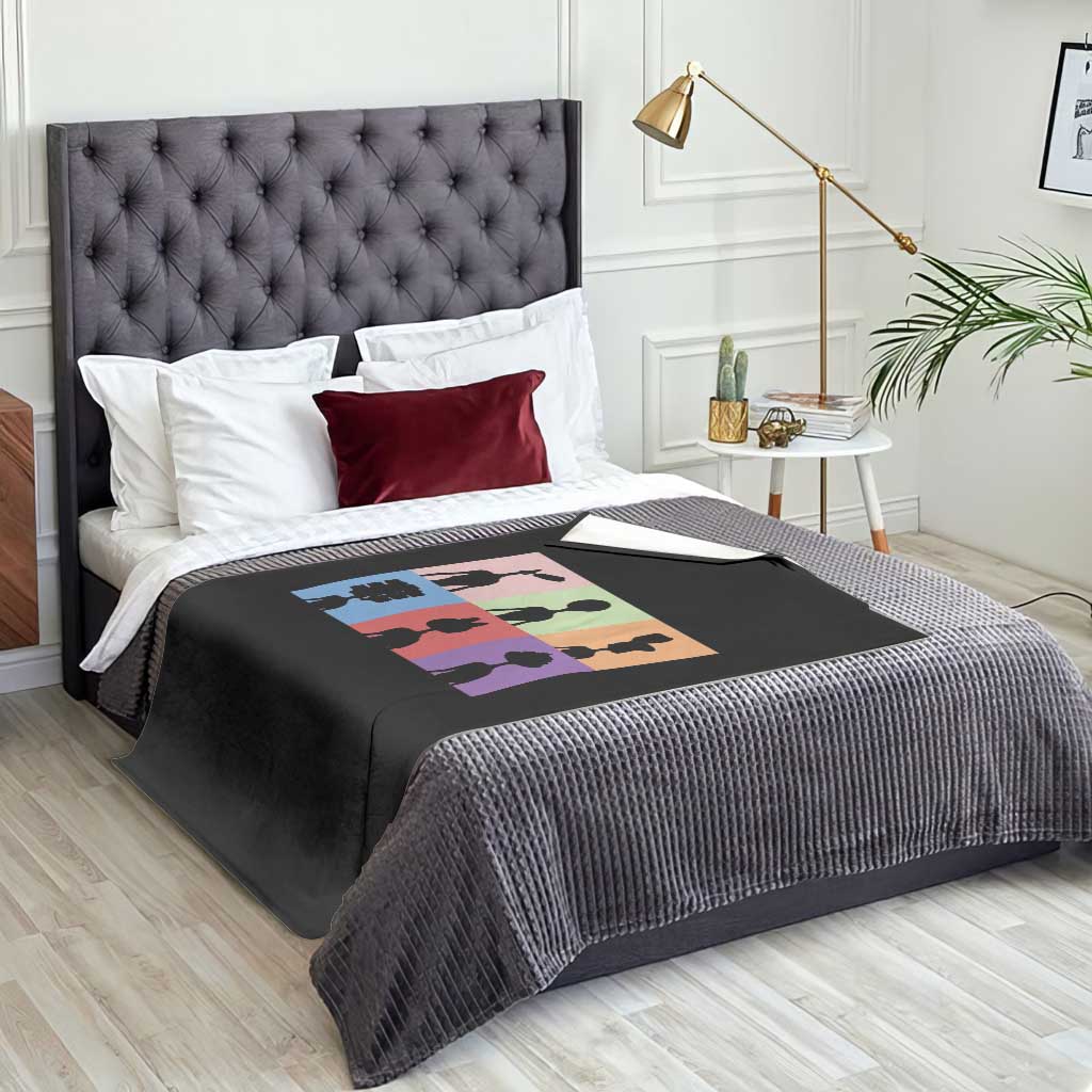 Funny Siren Head Throw Blanket Supernatural Cryptid Horror Monster TS11 Print Your Wear