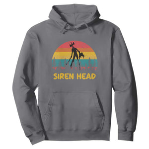 Siren Head Hoodie Retro Supernatural Cryptid Horror Monster TS11 Charcoal Print Your Wear