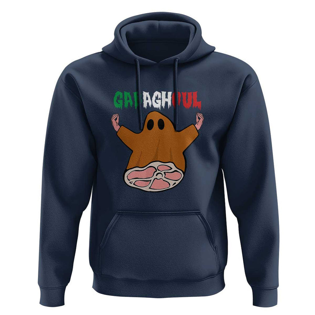 Funny Halloween Hoodie Gabaghoul Ghost Italian Flag Ham TS11 Navy Print Your Wear