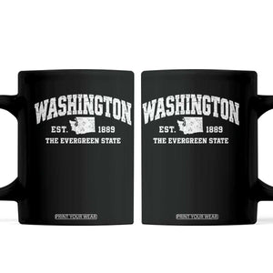 Washington The Evergreen State PNW Vintage Pride Coffee Mug