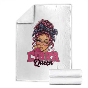 Libra Queen Throw Blanket October Birthdays Zodiac Astrology Horoscope Gift