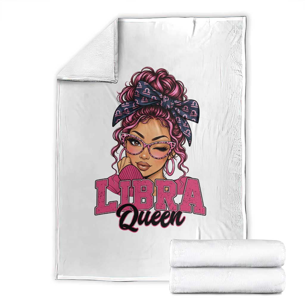 Libra Queen Throw Blanket October Birthdays Zodiac Astrology Horoscope Gift