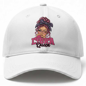 Libra Queen Baseball Cap October Birthdays Zodiac Astrology Horoscope Gift