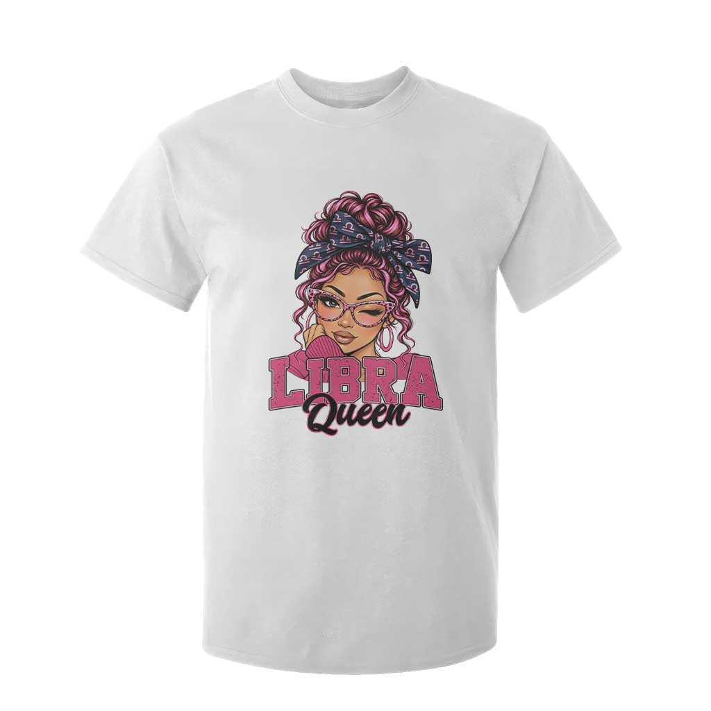 Libra Queen T Shirt For Kid October Birthdays Zodiac Astrology Horoscope Gift