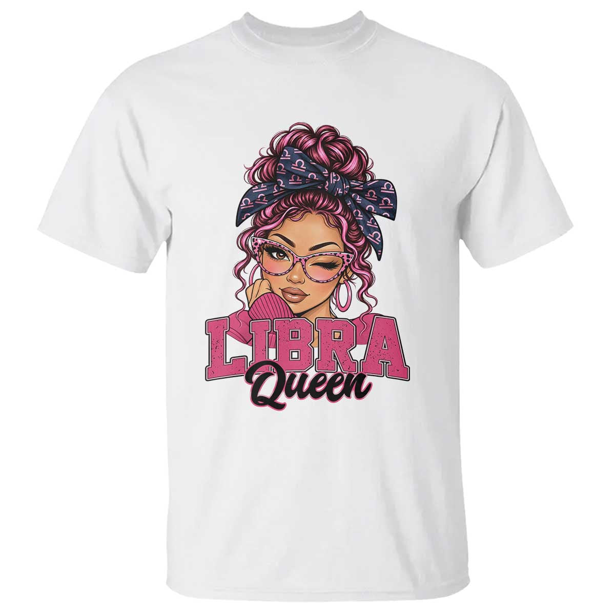 Libra Queen T Shirt October Birthdays Zodiac Astrology Horoscope Gift