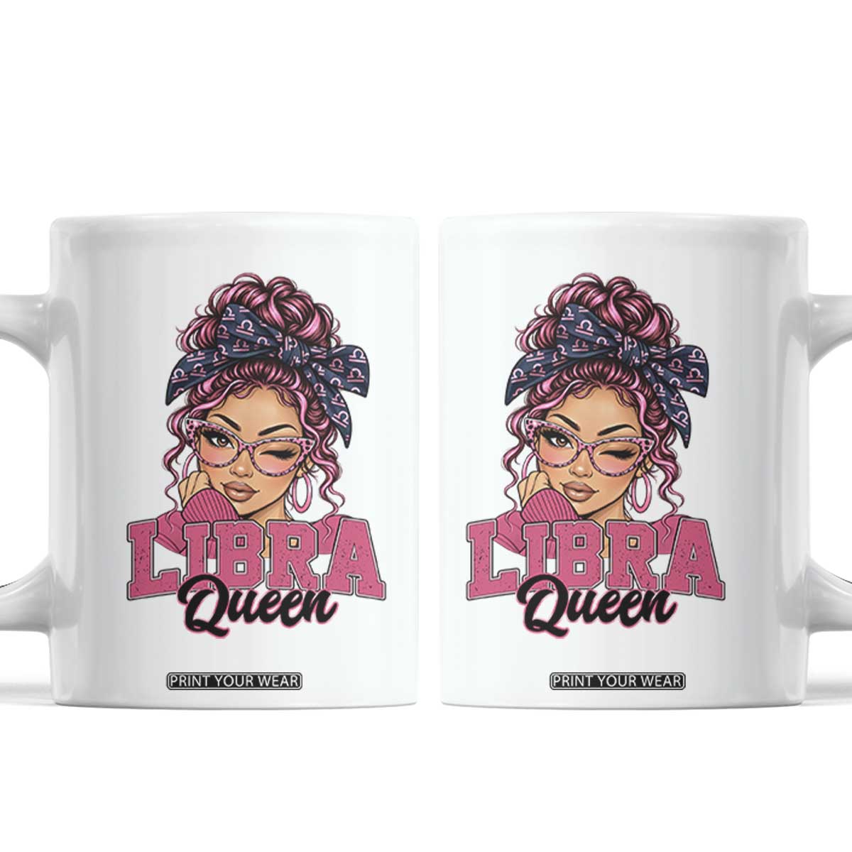 Libra Queen Coffee Mug October Birthdays Zodiac Astrology Horoscope Gift