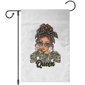 Scorpio Queen Garden Flag November Birthdays Camo Zodiac Astrology Horoscope Gift
