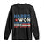 Harris Won 2024 Get Over It Long Sleeve Shirt Presidential Election TS11 Black Print Your Wear