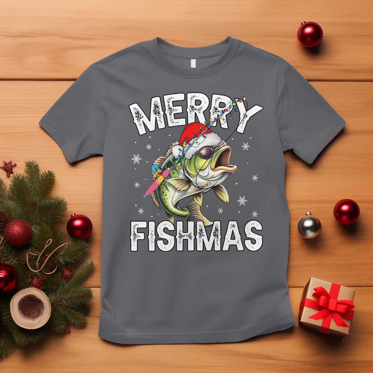 Bass fishing christmas sweater best sale