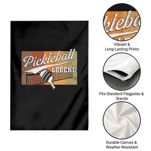 Funny Pickleball Legend Garden Flag Pickleball Player Retro Sport Lover TS11 Print Your Wear