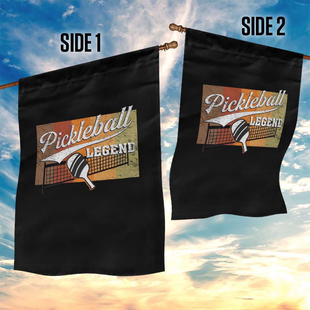 Funny Pickleball Legend Garden Flag Pickleball Player Retro Sport Lover TS11 Print Your Wear