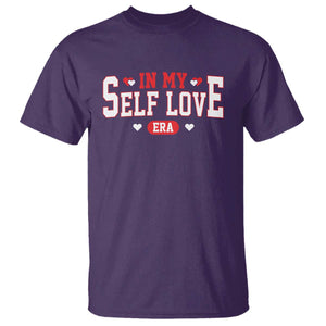 Funny Anti Valentine's Day T Shirt In My Self Love Era Singles Awareness Day TS11 Purple Print Your Wear