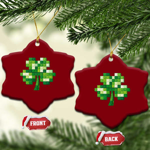 Funny St Patricks Day Shamrock Building Blocks Bricks Ceramic Ornament TS11 Print Your Wear