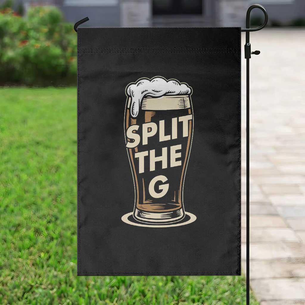 Funny Irish Beer Slit The G Garden Flag Stout Beer Drinking Lover TS11 Print Your Wear
